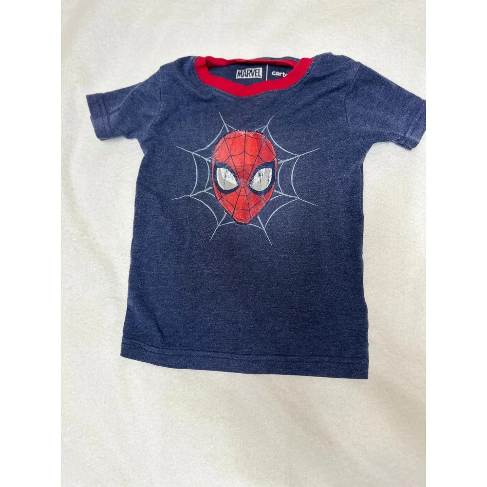 Boys Tops Bundle Size 3T & 4 Blue Mix Graphic Good